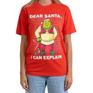 Shrek - Dear Santa I Can Explain Christmas T-Shirt