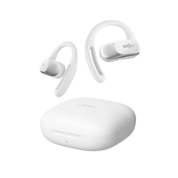 Shokz - OpenFit Air - White - Packshot 2