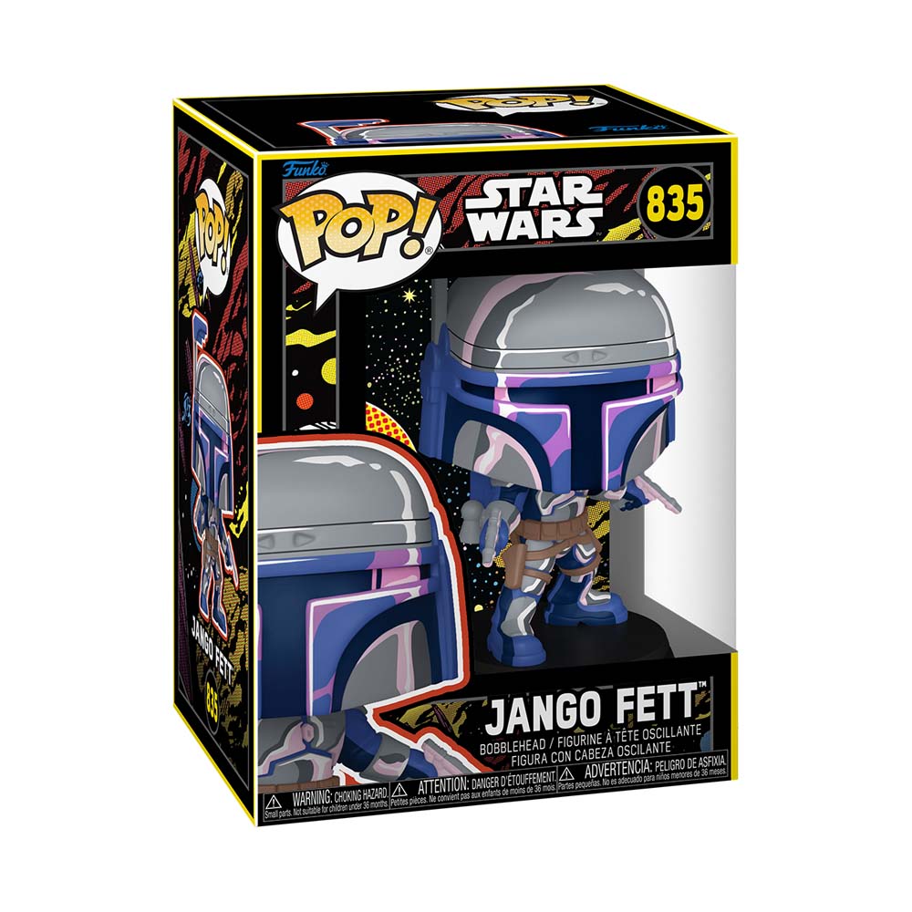 Star Wars - Jango Fett (Retro) Pop! Vinyl Figure - Packshot 2
