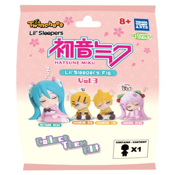 Vocaloid - Hatsune Miku Twinchees Lil' Sleepers Vol 3 Blind Bag (Single Bag) - Packshot 1
