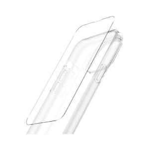 ITSKINS Essentials 360 Clear Case and Tempered Glass for iPhone 15 Scratch Dust and Drop Protection