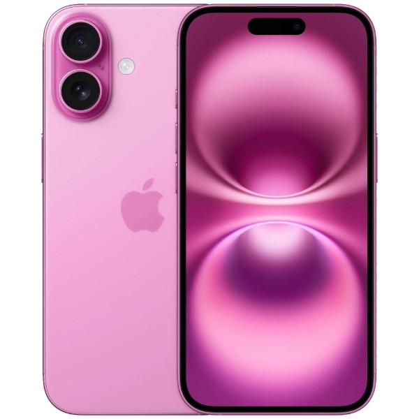 Apple iPhone 16 (128GB, Pink, Global Ver) - Excellent - Refurbished - Packshot 1