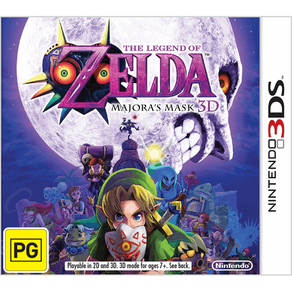 The Legend of Zelda: Majora’s Mask 3D - Packshot 1