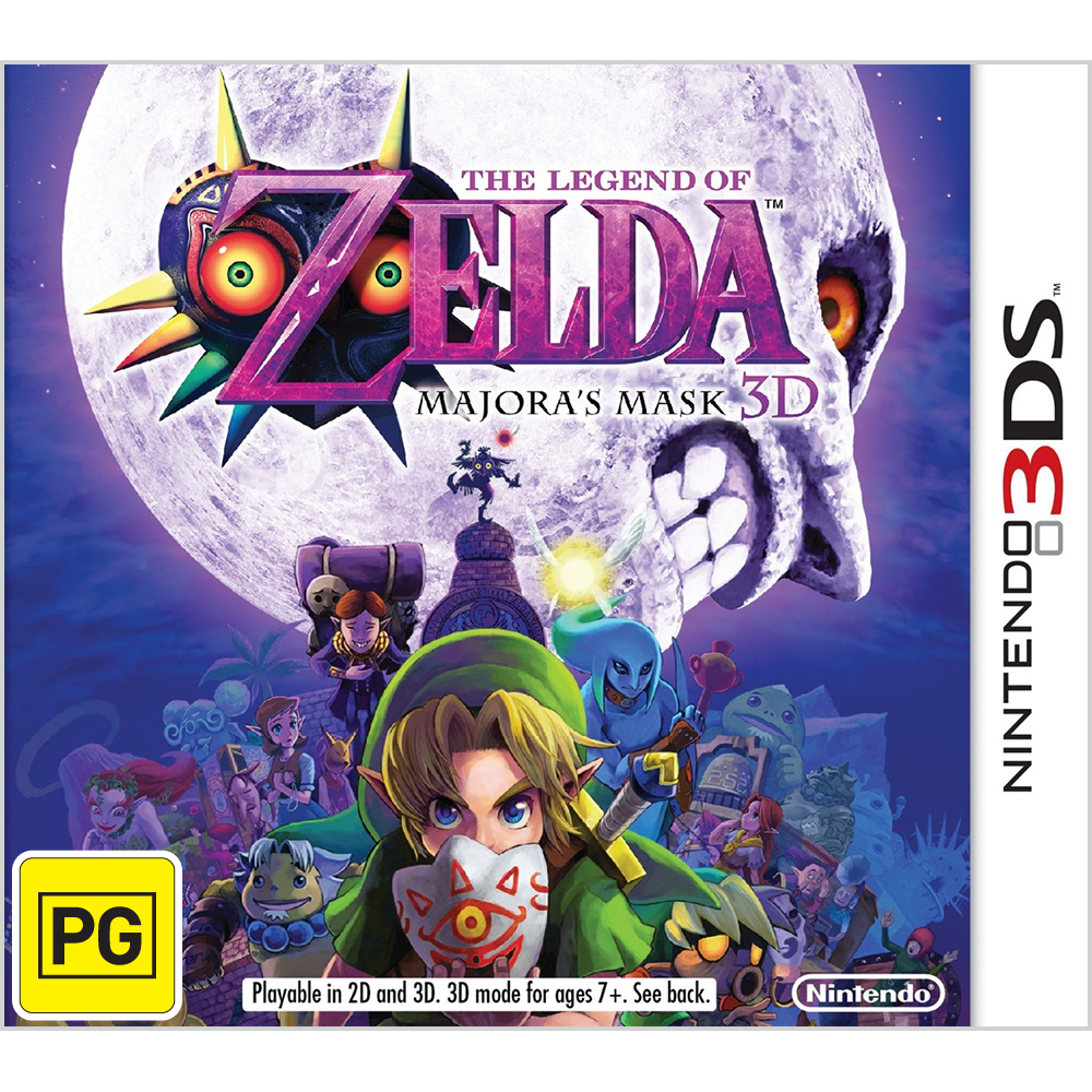 The Legend of Zelda: Majora’s Mask 3D - Packshot 1