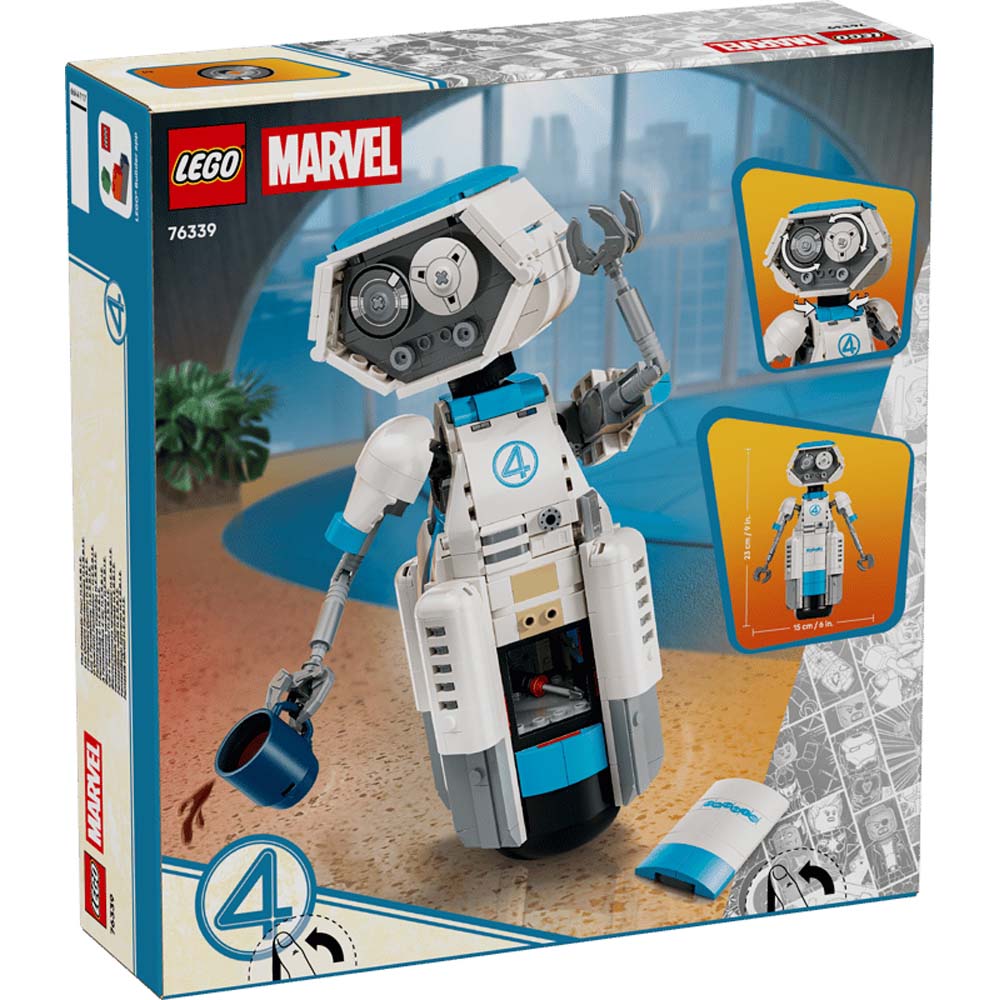 Marvel - LEGO The Fantastic Four H.E.R.B.I.E. #76339 - Packshot 2