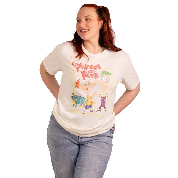 Disney - Phineas & Ferb - The Gang T-Shirt - Packshot 3