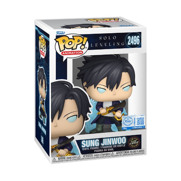 Solo Leveling - Sung Jinwoo (Blue Aura) Pop! Vinyl Figure - Packshot 4
