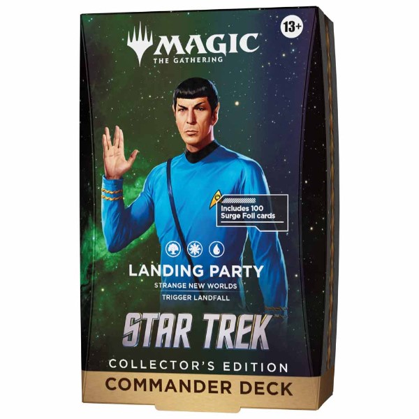 Magic: The Gathering - TCG - Star Trek Commander Deck Collector’s Edition - Landing Party - Packshot 1
