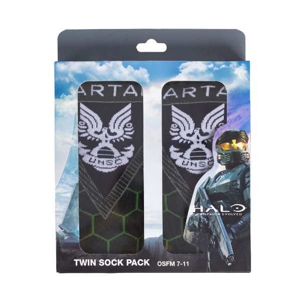 Halo - Spartan Crew Sock 2-Pack - Packshot 1