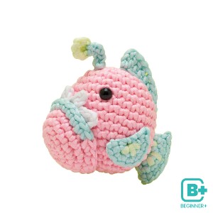 The WOOBLES - Poe the Angler Fish Crochet Kit
