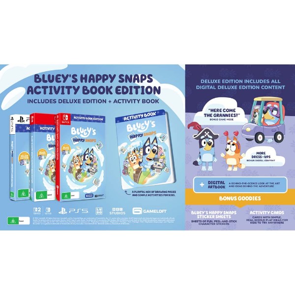 Bluey's Happy Snaps: Activity Book Edition - Packshot 2
