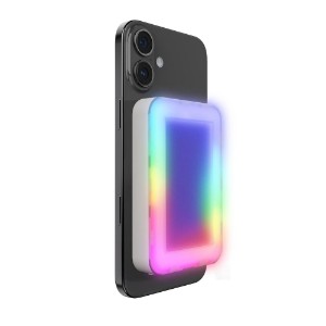 Laser ChargeCore 5000mAh Selfie Powerbank - White