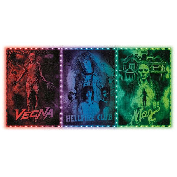 Stranger Things - Metamorphic Art Collection: Vecna's Curse 520 Piece Jigsaw Puzzle - Packshot 3