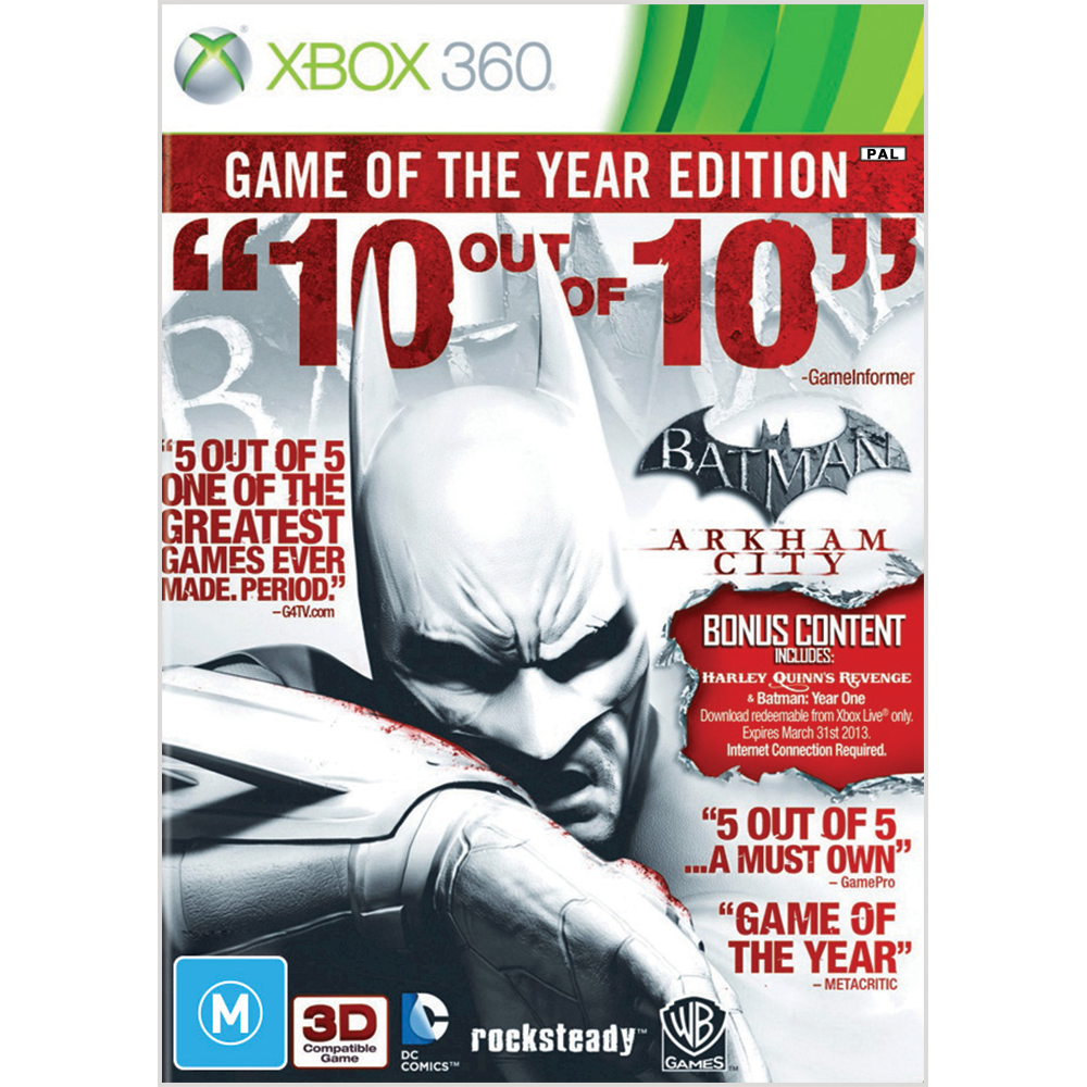 Batman: Arkham City Game of the Year Edition - Packshot 1