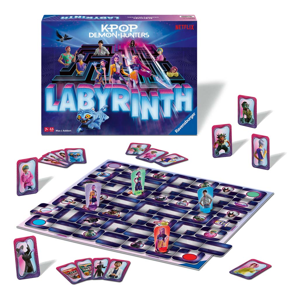 Labyrinth - K-Pop Demon Hunters Edition Board Game - Packshot 2