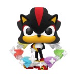 Sonic the Hedgehog - Shadow with Emeralds Flocked Pop! Vinyl Figure - Packshot 1
