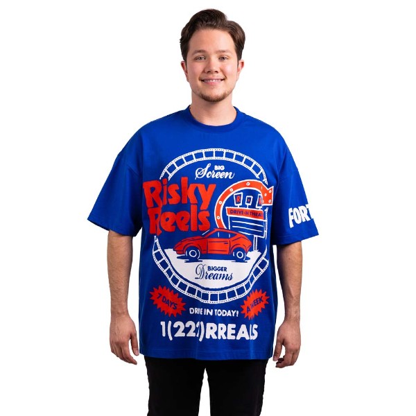 Fortnite - Risky Reels Oversized T-Shirt - Packshot 2