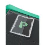 Palms Off Gaming - Collector's Series 9 Pocket Zip Trading Card Binder - Turquoise - Packshot 3