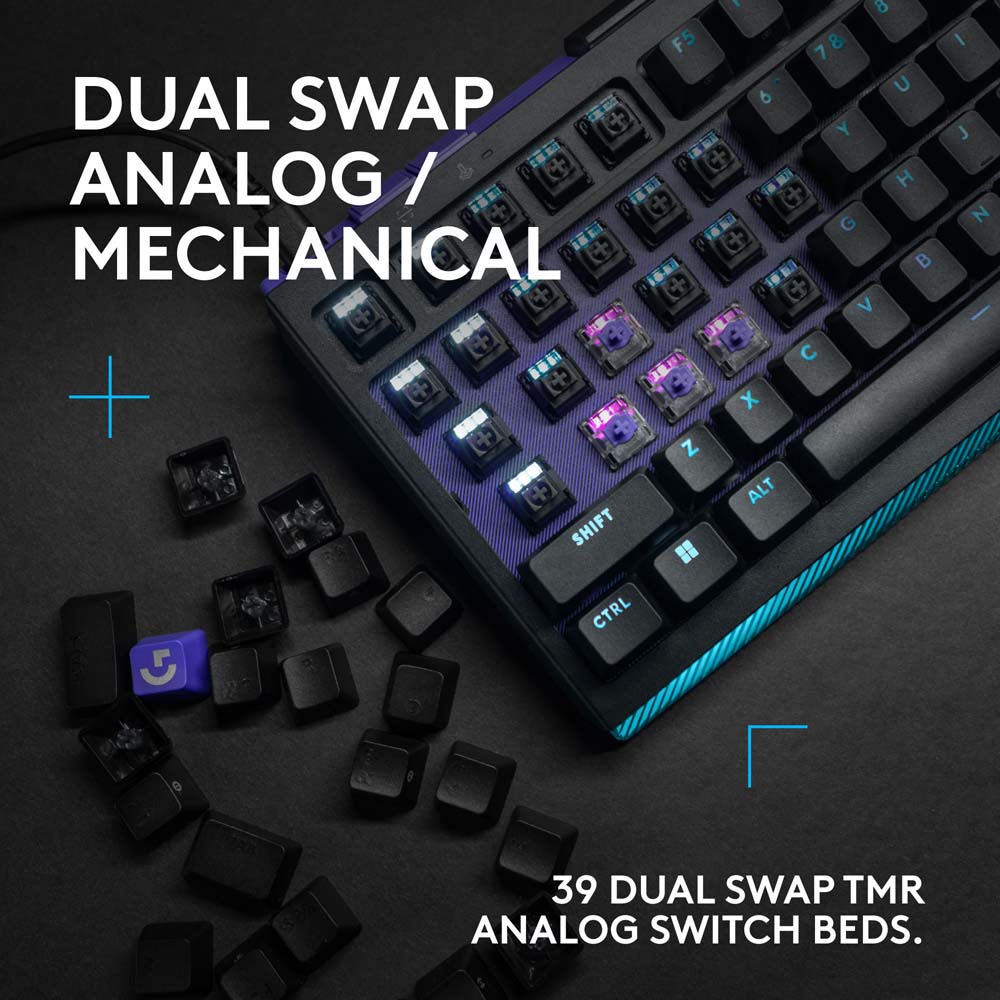 Logitech G G512 X 98 Mechanical Gaming Keyboard - Black - Packshot 2
