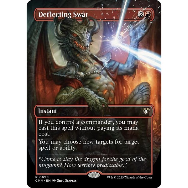 Magic: The Gathering - TCG - Commander Masters - Deflecting Swat