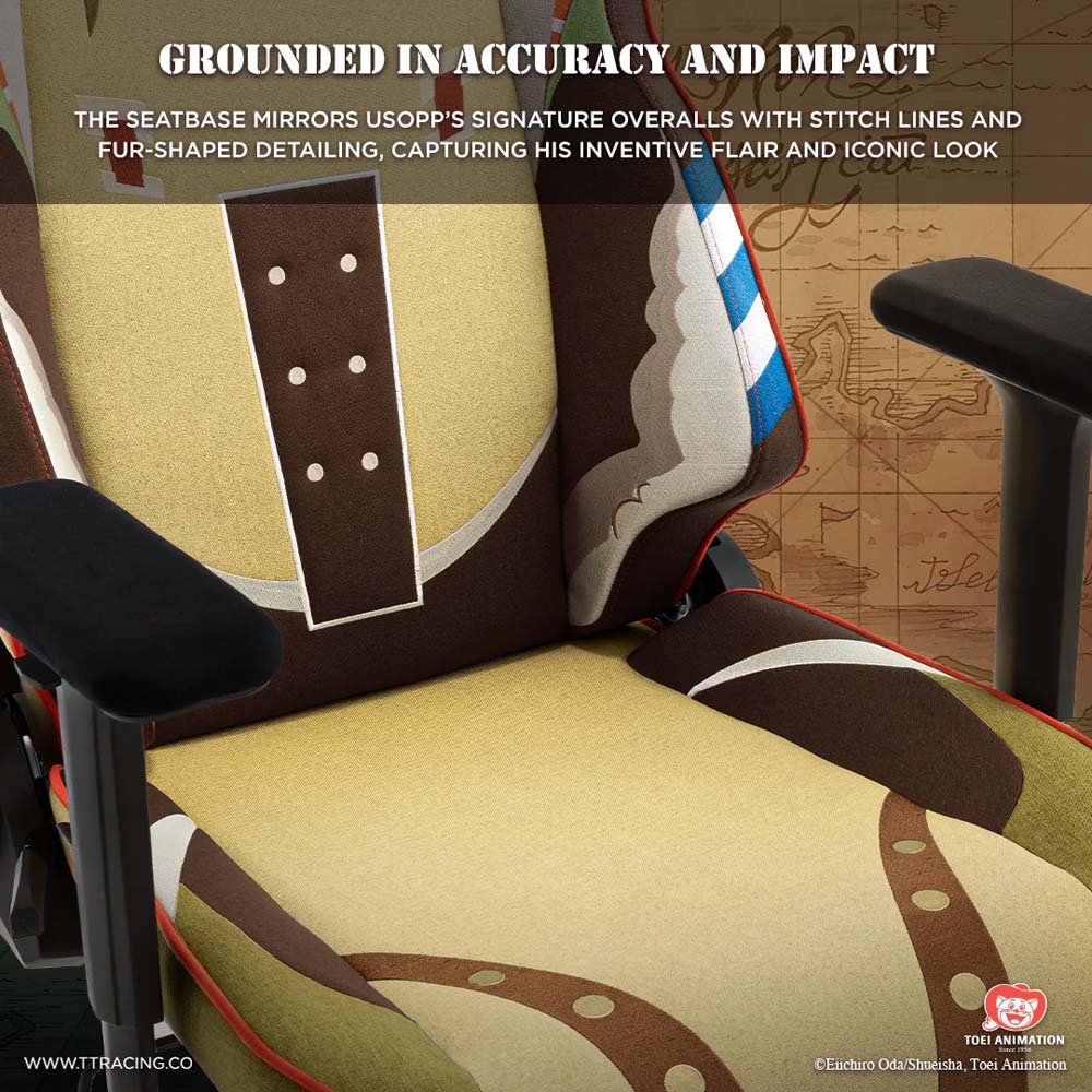 TTRacing - Swift X Pro Air Threads Fabric Gaming Chair - Usopp Edition - Packshot 4