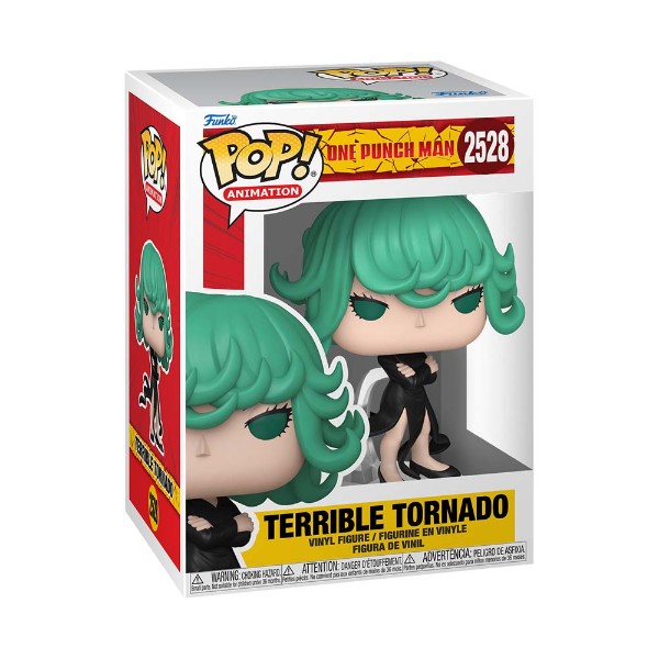 One Punch Man - Terrible Tornado Pop! Vinyl Figure - Packshot 2