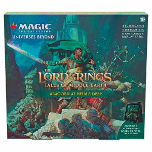 Magic: The Gathering - TCG - The Lord of The Rings: Tales of Middle Earth Scene Box - Aragorn At Helms Deep