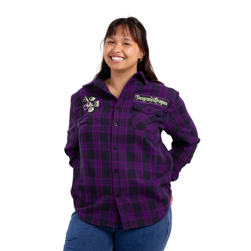 Dungeons & Dragons - Dungeon Master Flannel Long-Sleeve Shirt - Packshot 5