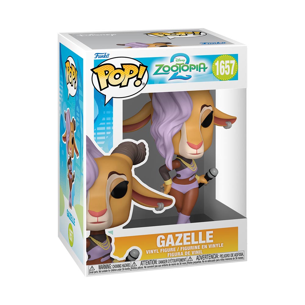 Disney - Zootopia 2 - Gazelle Pop! Vinyl - Packshot 2