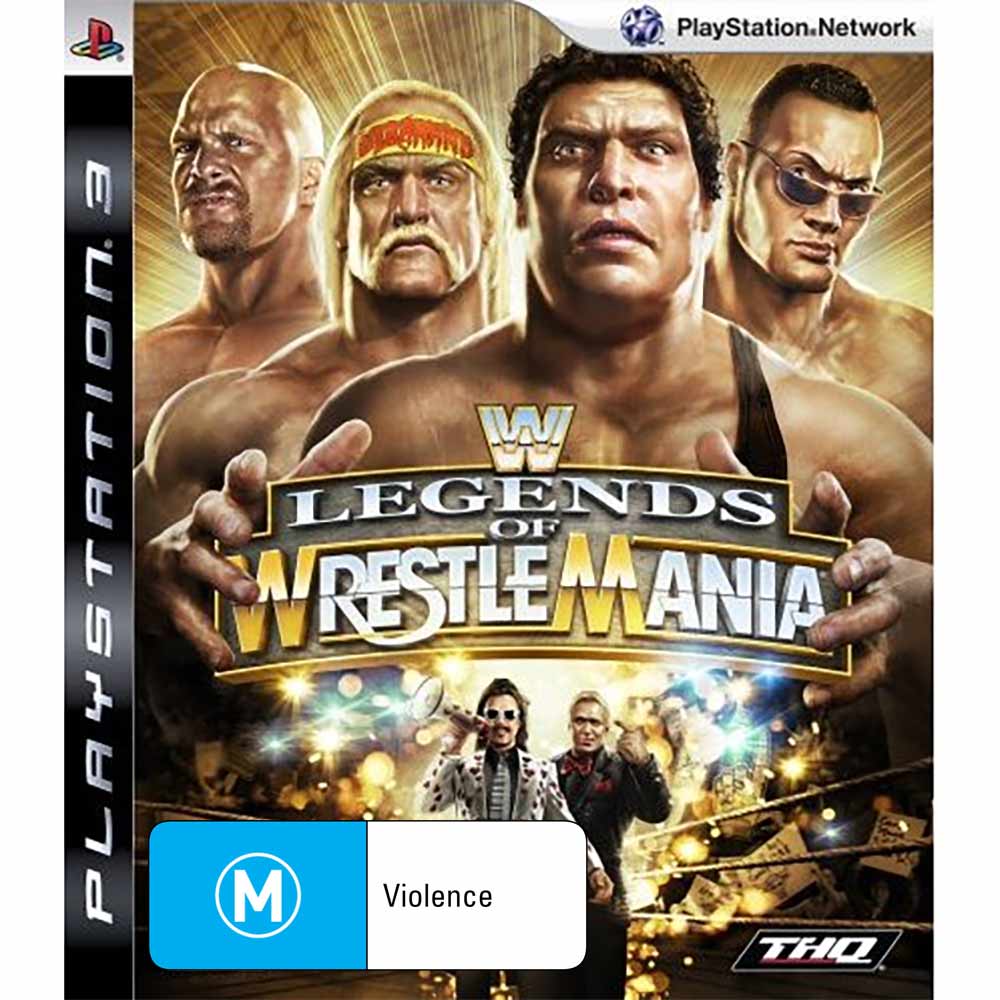WWE Legends of WrestleMania - Packshot 1
