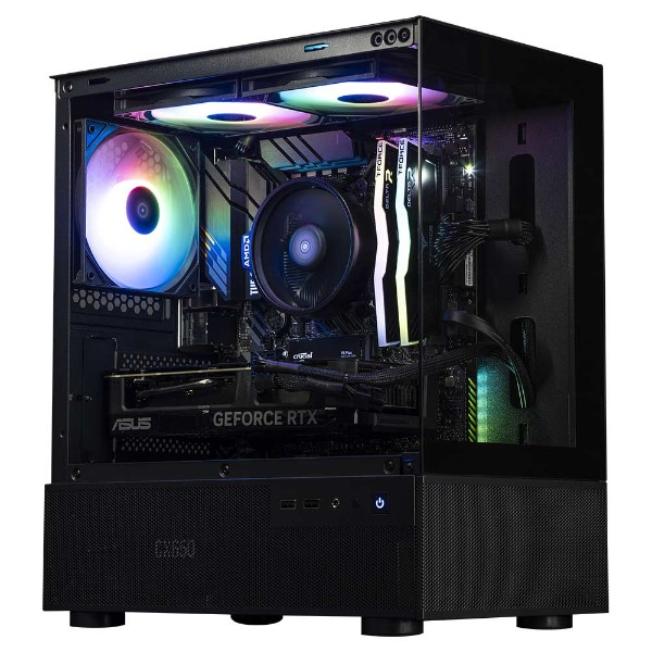 Evolve Gaming PC | TARTARUS | RTX 5060 | Ryzen 5 5500 | 32GB DDR4 | 1TB Storage - Packshot 1