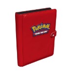 Pokemon - TCG - ULTRA PRO Premium Red Snap  4 Pocket Binder - Packshot 2