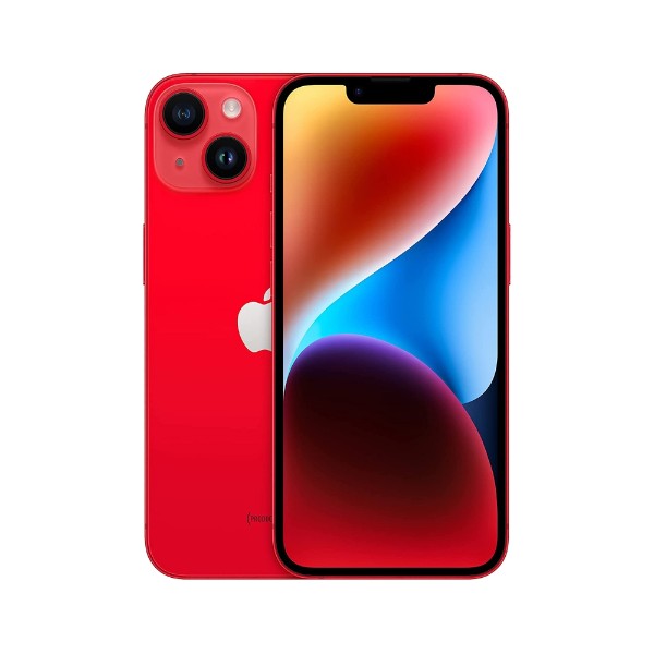 Apple iPhone 14 (256GB, Red) - Very Good Refurbished - Packshot 1