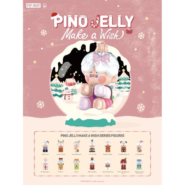 POP MART - Pino Jelly Make A Wish Series Blind Box (Single Box