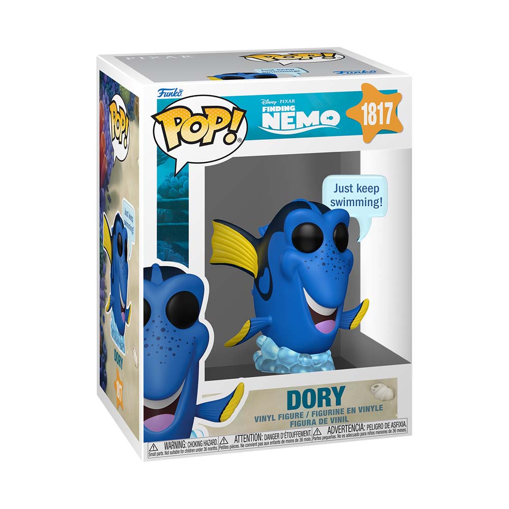 Disney - Finding Nemo - Dory (Just Keep Swimming) Pop! Vinyl Figure - Packshot 2