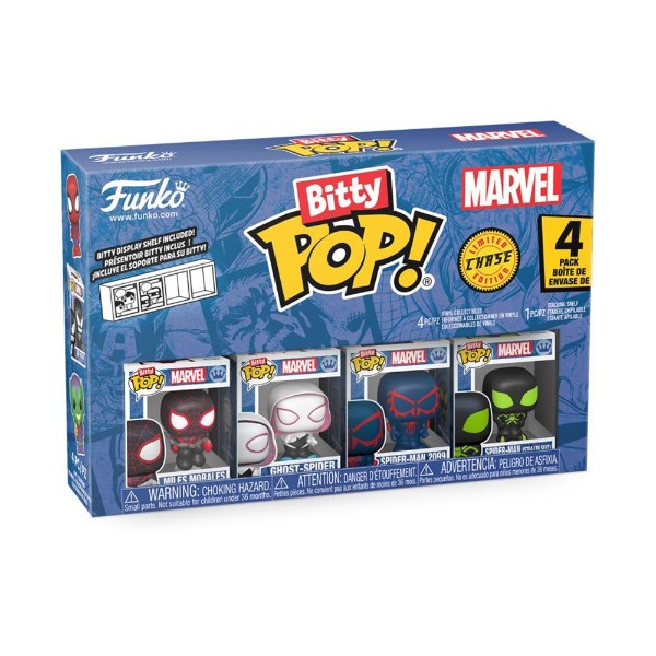 Marvel - Spider-Man Variants Bitty Pop! Vinyl 4-Pack - Packshot 2