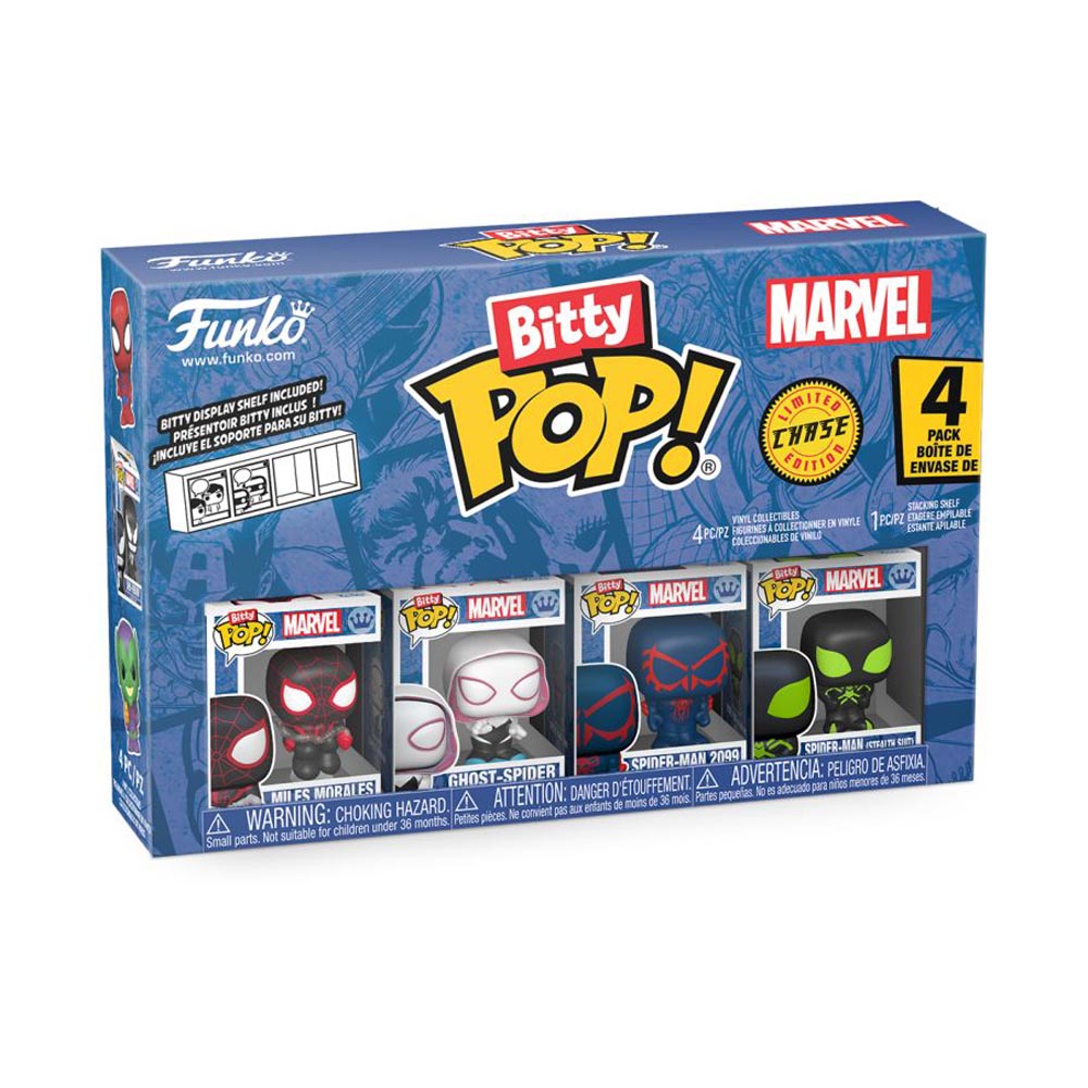 Marvel - Spider-Man Variants Bitty Pop! Vinyl 4-Pack - Packshot 2