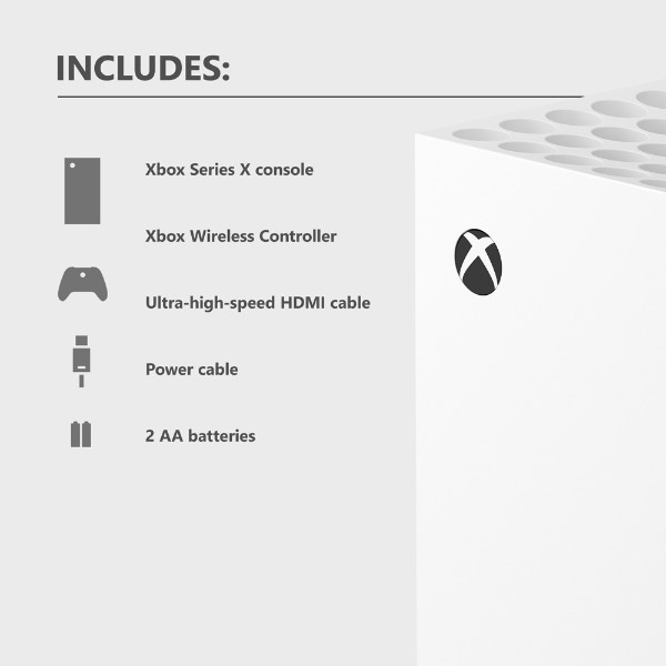 Xbox Series X Console 1TB - Robot White Digital Edition - Packshot 4