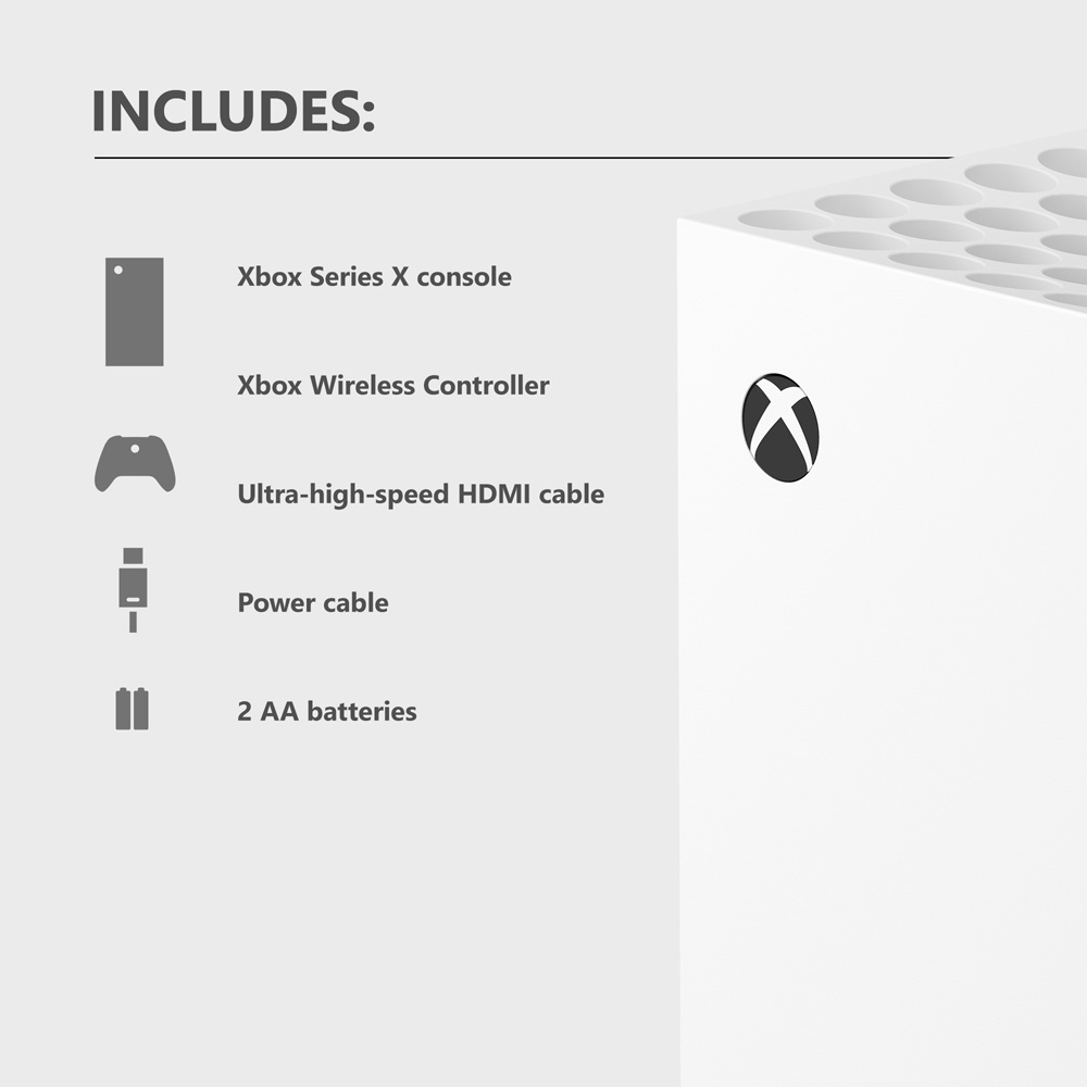 Xbox Series X Console 1TB - Robot White Digital Edition - Packshot 4