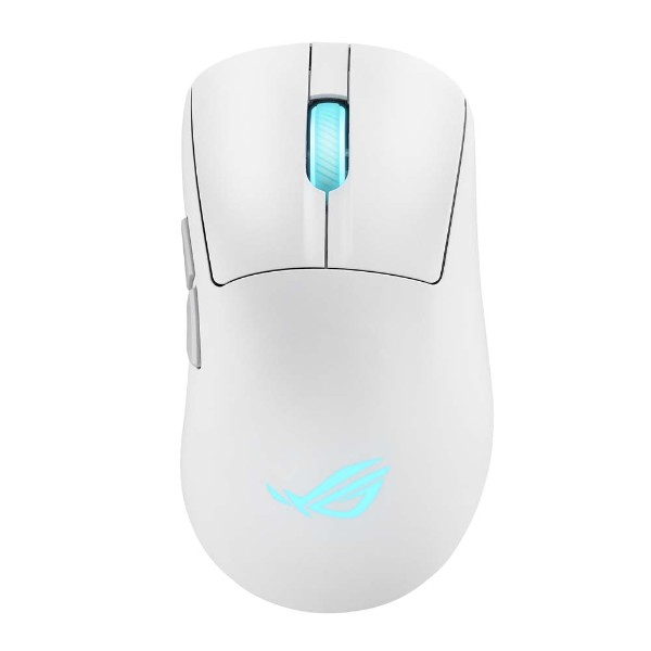 ASUS ROG - Keris II Origin eSports Ergo Wireless Gaming Mouse - White - Packshot 1