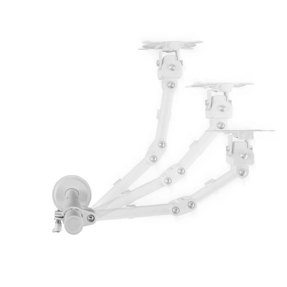 One For All - Universal Single Smart Monitor Arm - White - Packshot 4