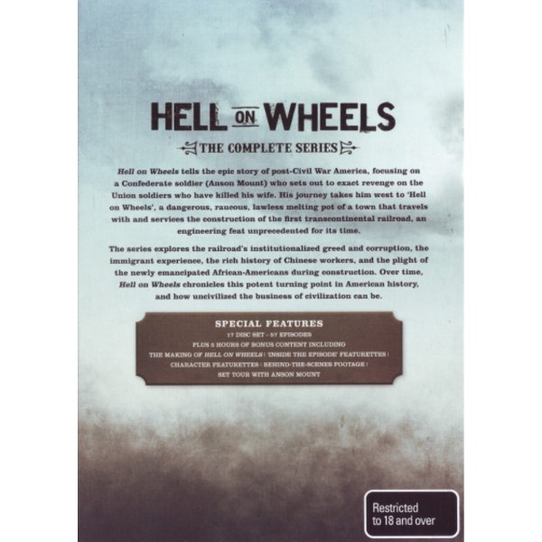 Hell on Wheels: The Complete Series (Seasons 1 - 5) - Packshot 2