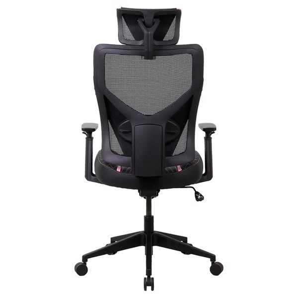 OneX GE300 Breathable Ergonomic Gaming Chair - Black/Pink - Packshot 4