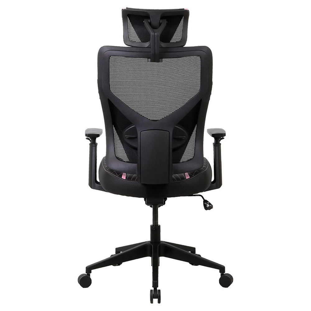 OneX GE300 Breathable Ergonomic Gaming Chair - Black/Pink - Packshot 4
