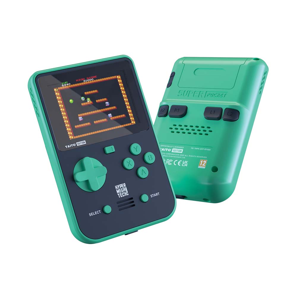 HyperMegaTech! Evercade Super Pocket Console - Taito Edition - Packshot 3