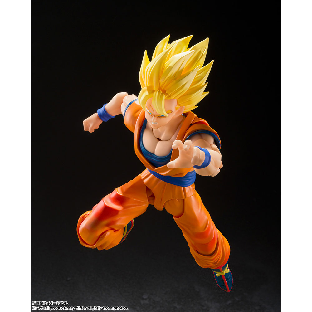 Dragon Ball Z - Super Saiyan Son Goku S.H.Figuarts Action Figure - Packshot 3