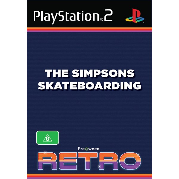 The Simpsons Skateboarding - Packshot 1