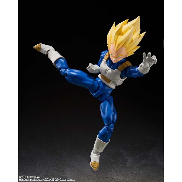 Dragon Ball Z - Super Saiyan Vegeta (Dangerous Pride) S.H.Figuarts Action Figure - Packshot 5