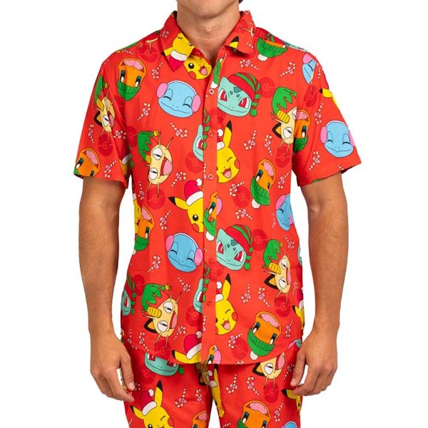 Pokemon - Festive Favourites Short-Sleeved Shirt - Packshot 1