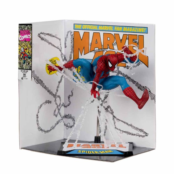 Marvel - Spider-Man - Marvel Age #90 Spider-Man 1:10th Scale Posed Statue - Packshot 5